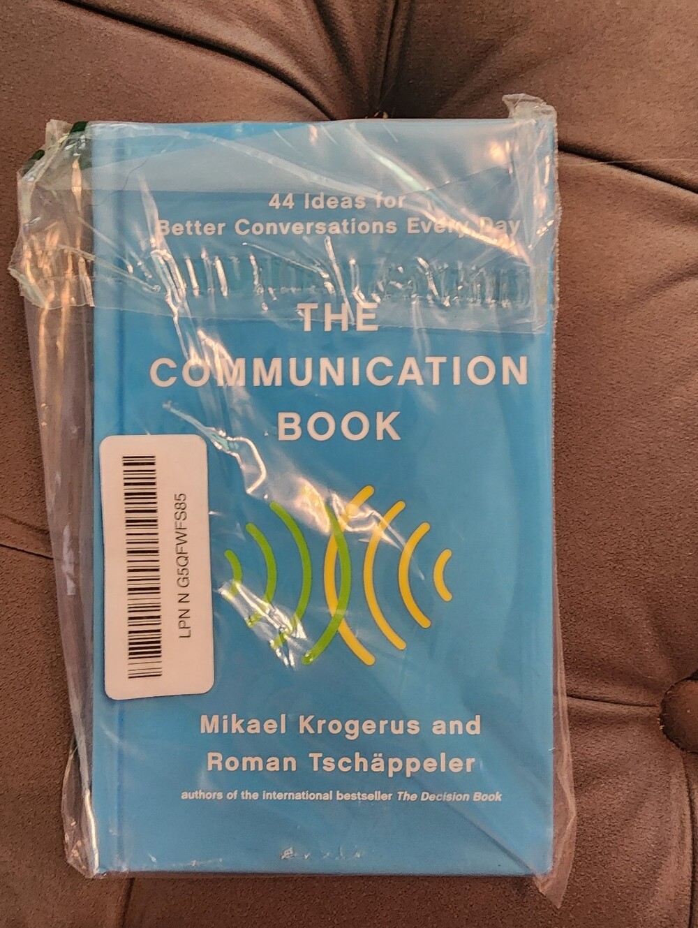 The Communication Book by Mikael Krogerus & Roman Tschappeler - Hardcover Still